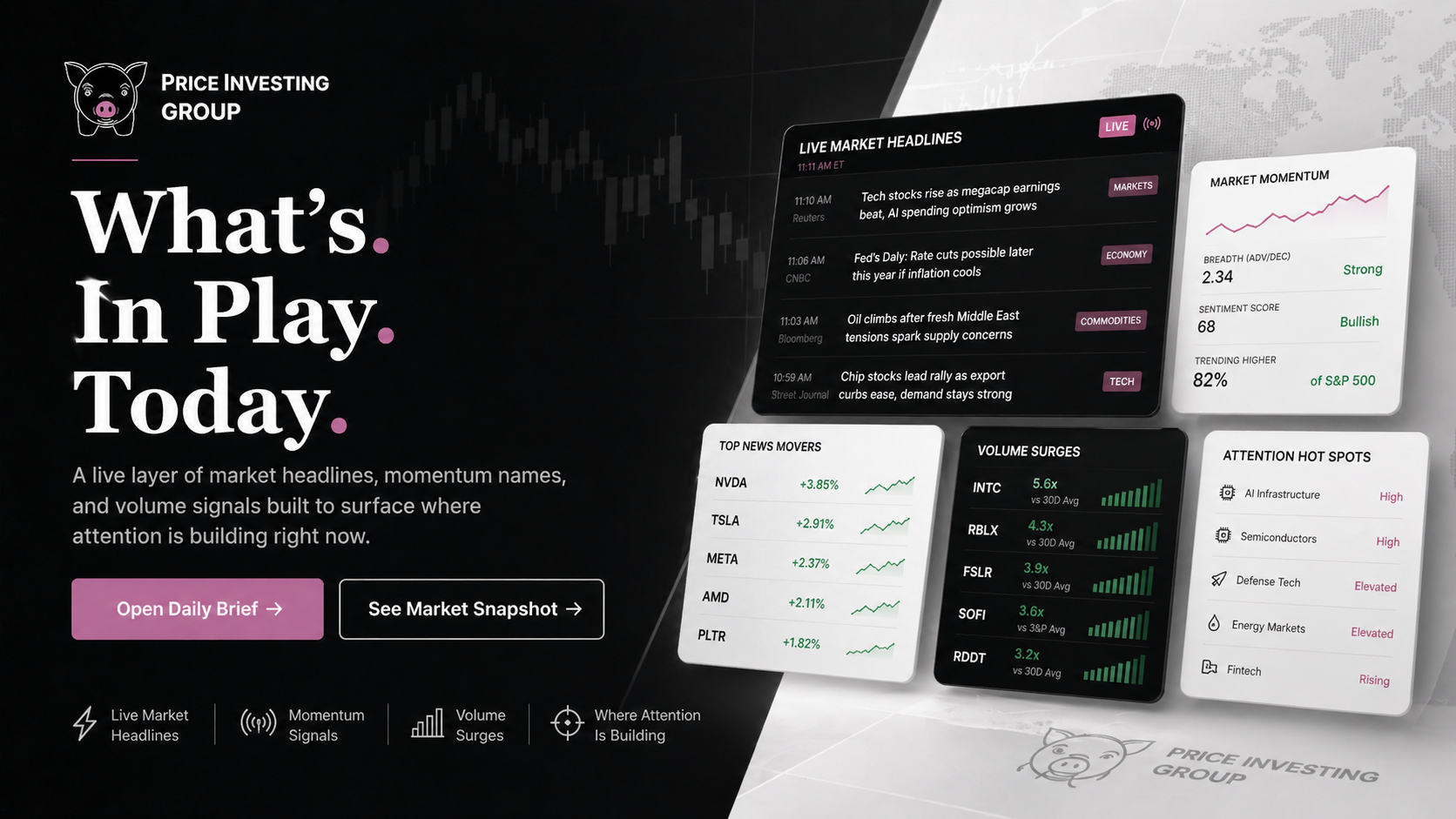What's In Play Today.